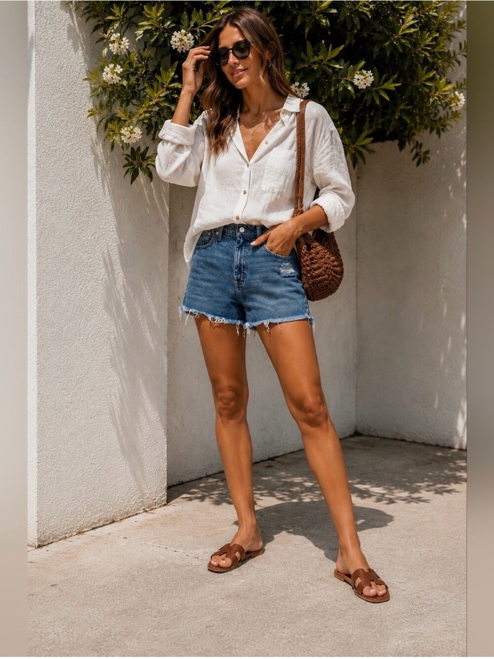 Madewell Jean shorts